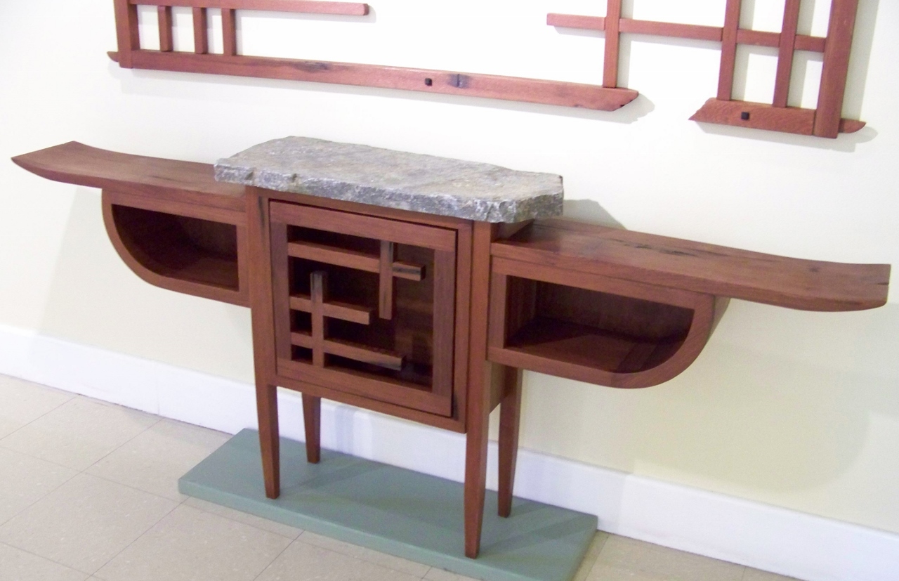 Greenberg Japanese Cabinette closeup